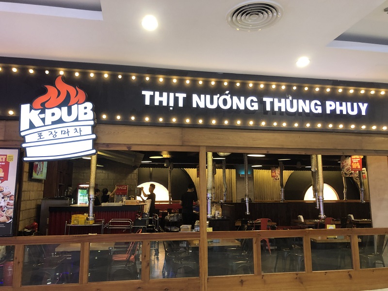 Bảng Hiệu Quán Nướng Đẹp
