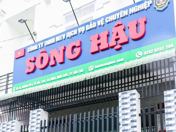 Thiết Kế Bảng Hiệu Công Ty Bảo Vệ