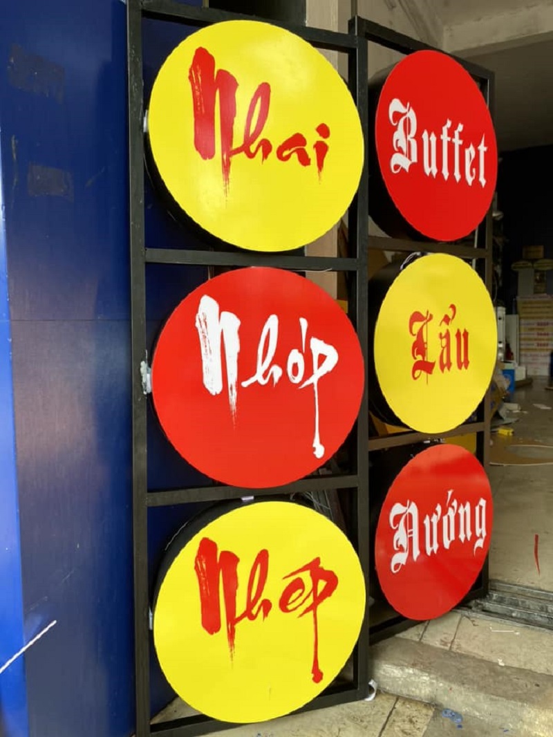 Thi Công Hộp Đèn LED