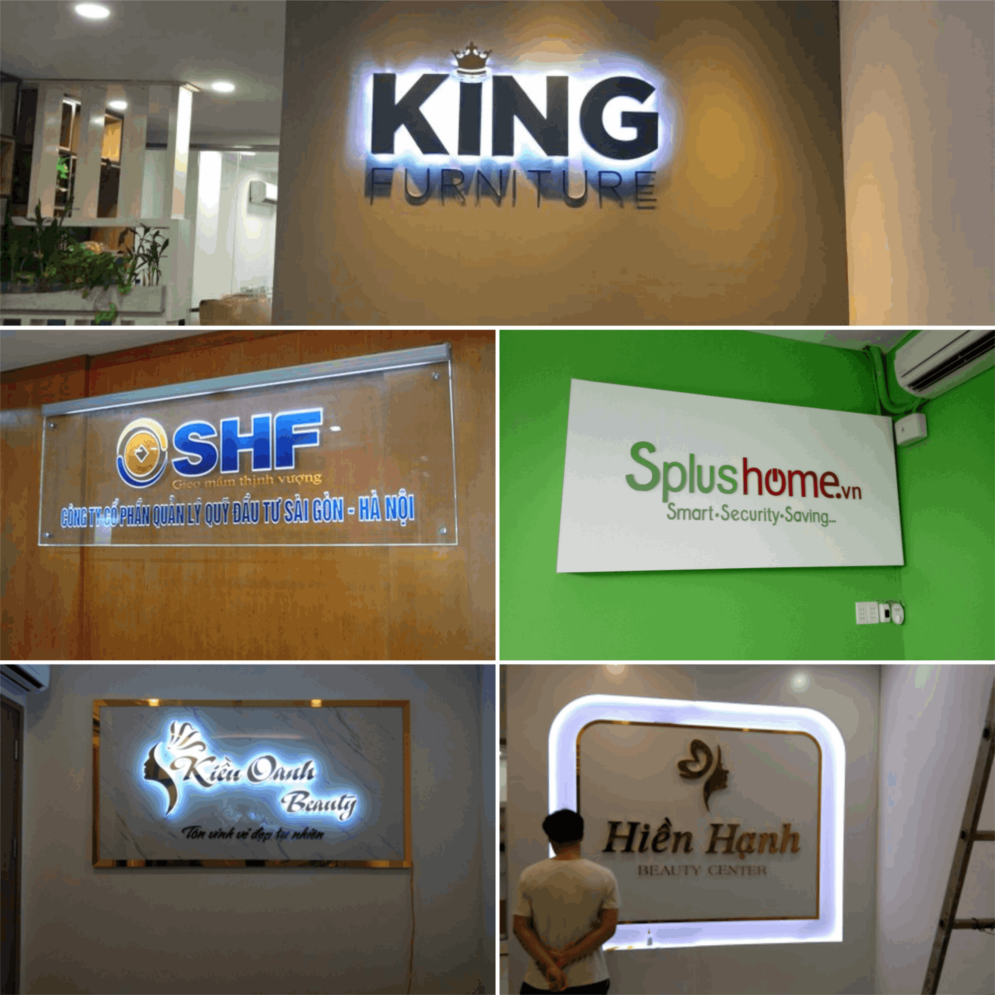 Biển Quảng Cáo Trong Nhà