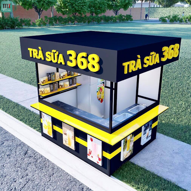 Quầy Bán Hàng Di Động Đẹp