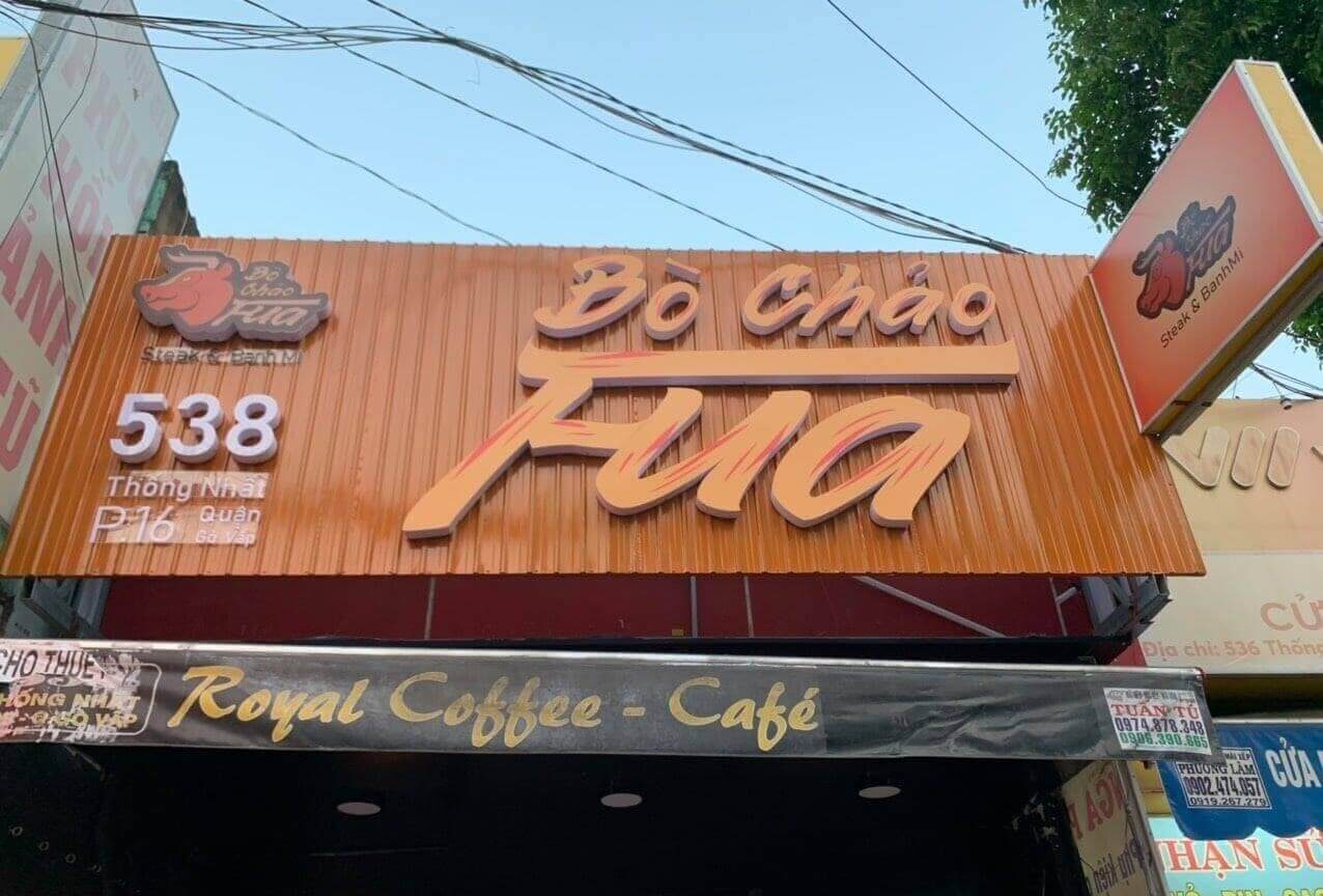 Thi Công Biển Quảng Cáo Tôn