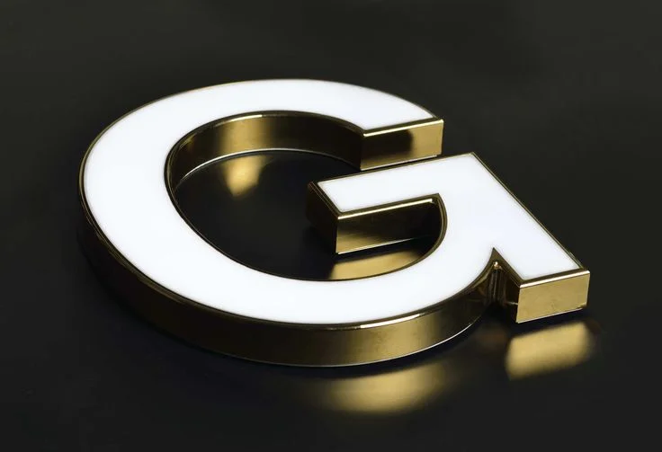 Mẫu Bảng Hiệu Chữ Nổi Inox Vàng Gương Đẹp Năm 2025