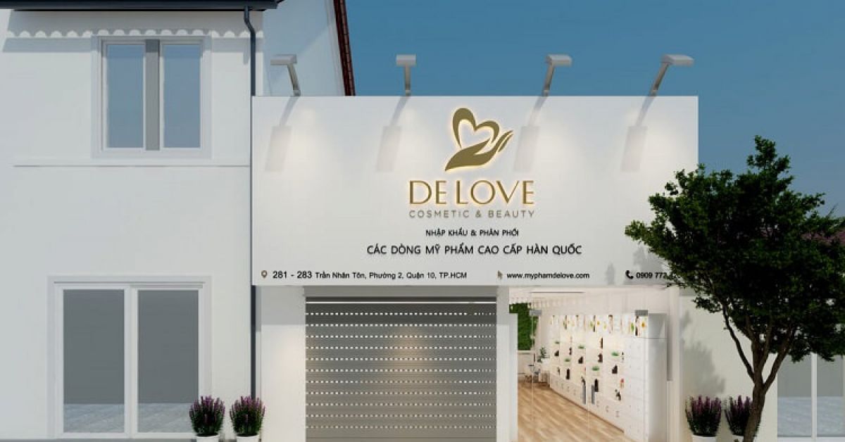 Thiết Kế Bảng Hiệu Trắng Đẹp