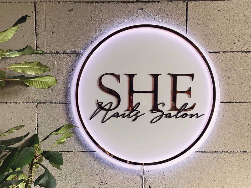 Mẫu Bảng Hiệu Nail Đẹp