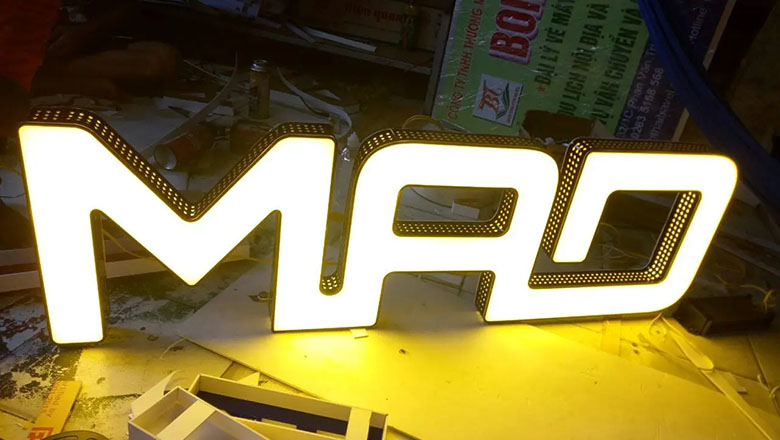 Mẫu Chữ Nổi Quảng Cáo Đẹp Năm 2025