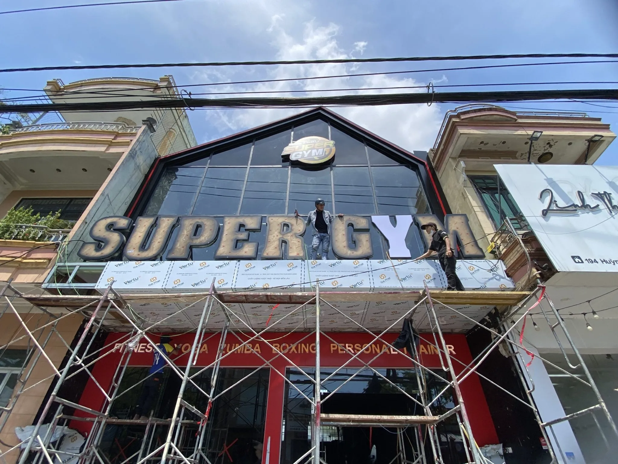 Thi Công Biển Quảng Cáo Phòng Gym