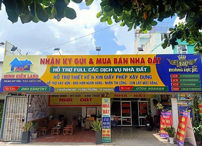 Bảng Hiệu Công Ty Bất Động Sản Đẹp, Chuyên Nghiệp