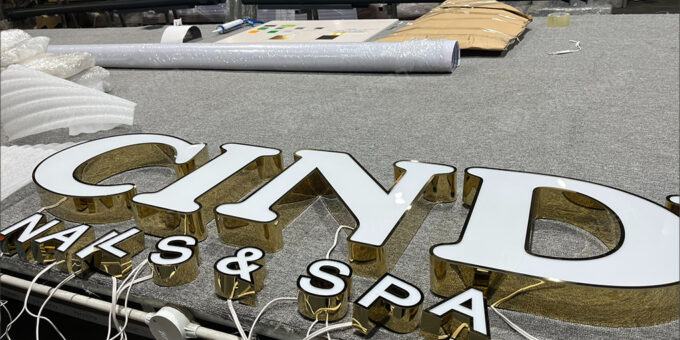 Mẫu Bảng Hiệu Chữ Nổi Inox Đẹp Năm 2026