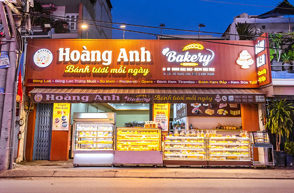 Mẫu Bảng Hiệu Tiệm Bánh Đẹp Năm 2026 Thu Hút Khách Hàng