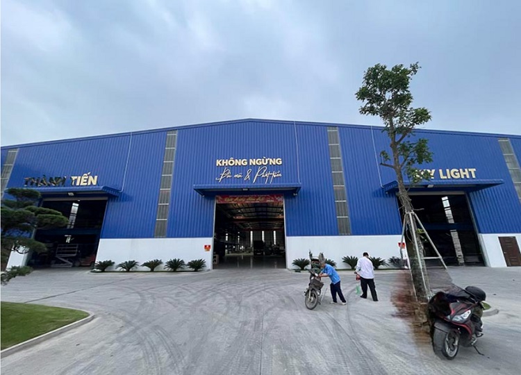 Mẫu Bảng Hiệu Nhà Xưởng Đẹp Năm 2026 Chuyên Nghiệp