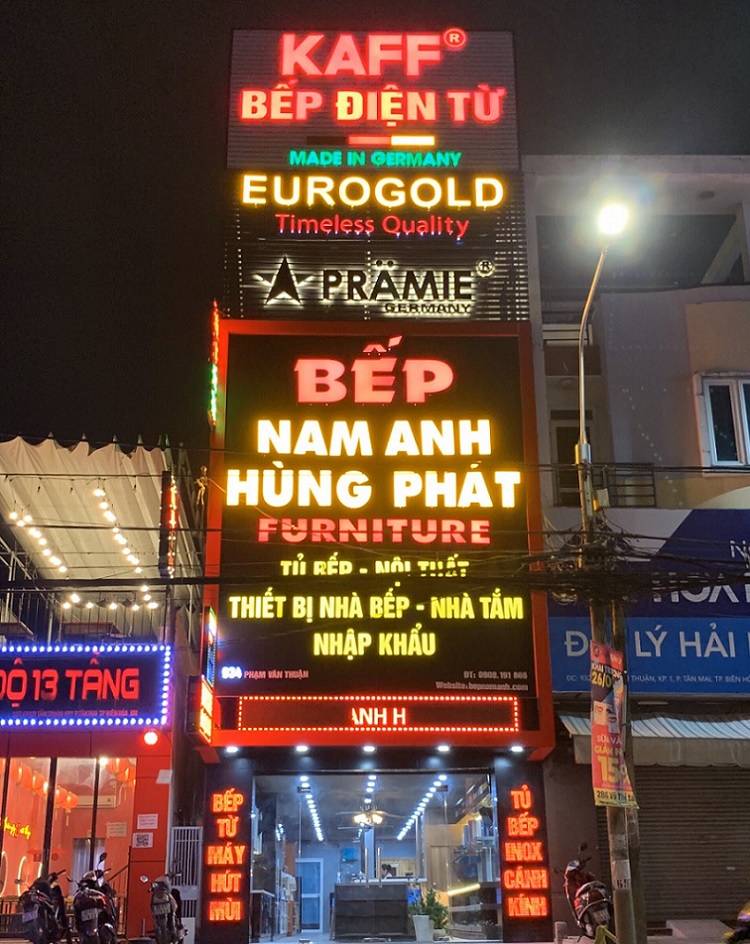Mẫu Bảng Quảng Cáo LED Đẹp