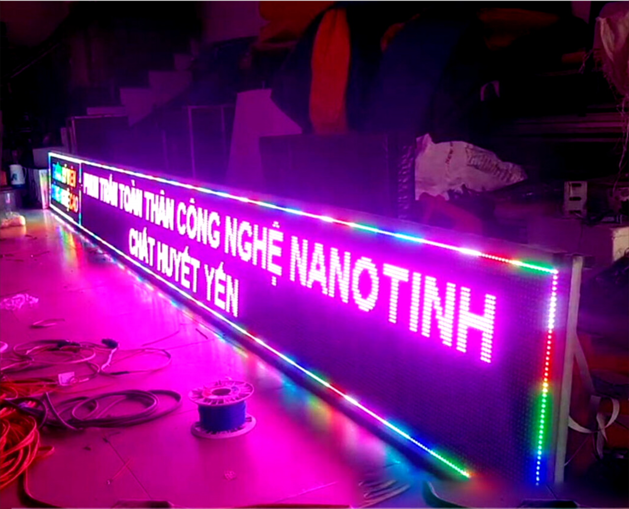 Mẫu Bảng Quảng Cáo LED Ma Trận Đẹp Năm 2026