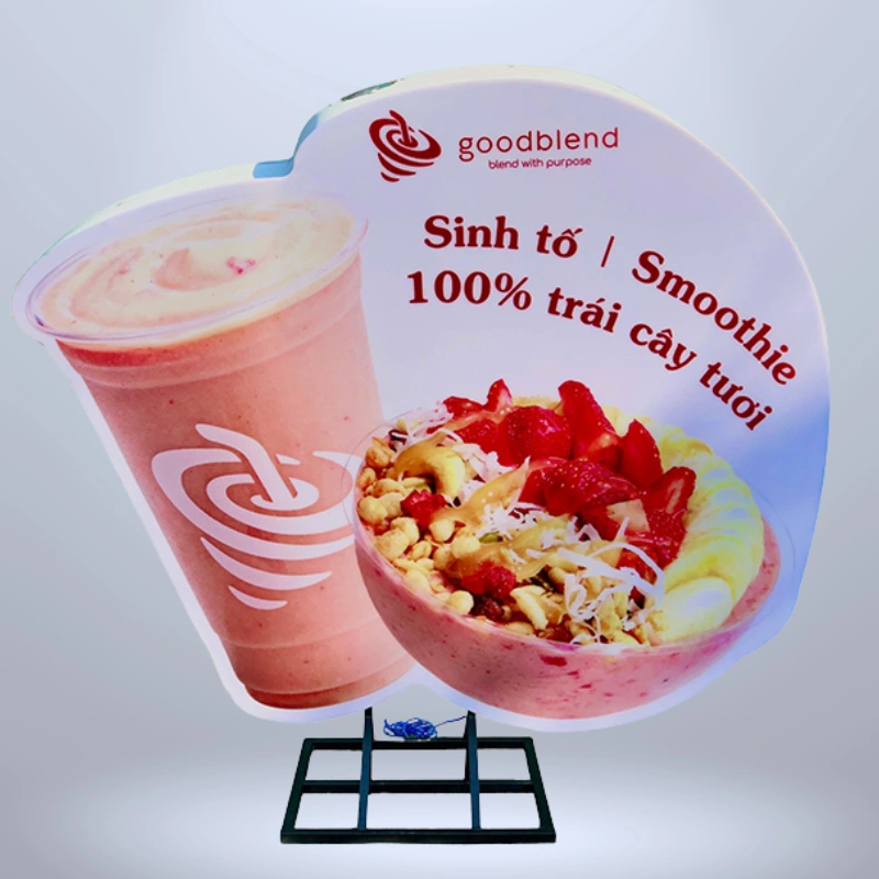 Thiết Kế Hộp Đèn Trà Sữa Đẹp