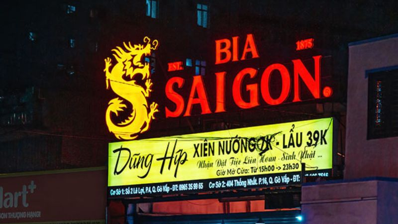 Mẫu Biển Hiệu Quán Bia Đẹp