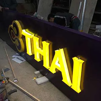 Mẫu Biển Quảng Cáo Chữ Inox Đẹp