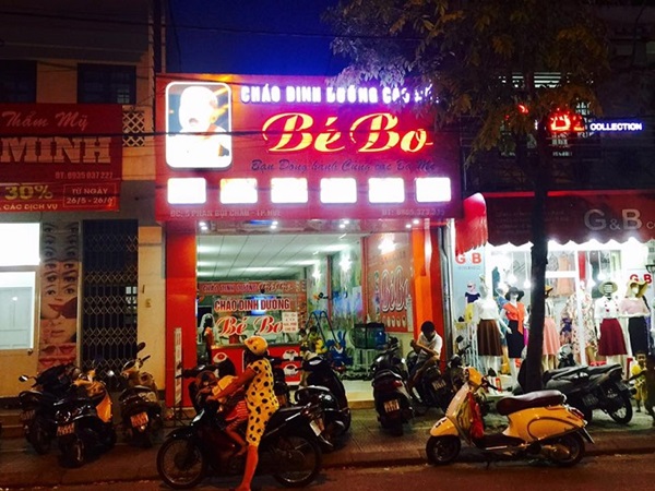 Mẫu bảng hiệu cháo dinh dưỡng nổi bật, ấn tượng và đẹp mắt