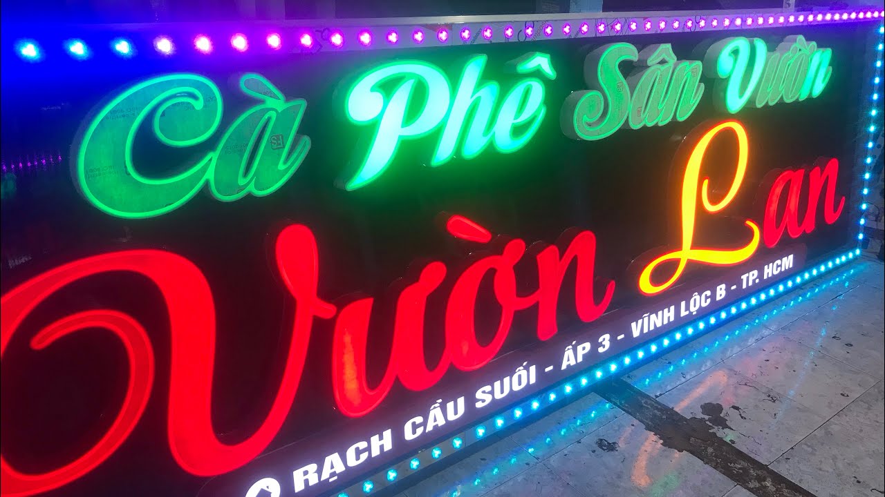 Bảng Hiệu LED Chạy Chữ Tại TP.HCM
