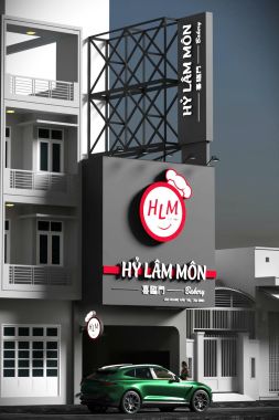 Thi công bảng hiệu Hỷ Lâm Môn Hoàng Văn Thụ