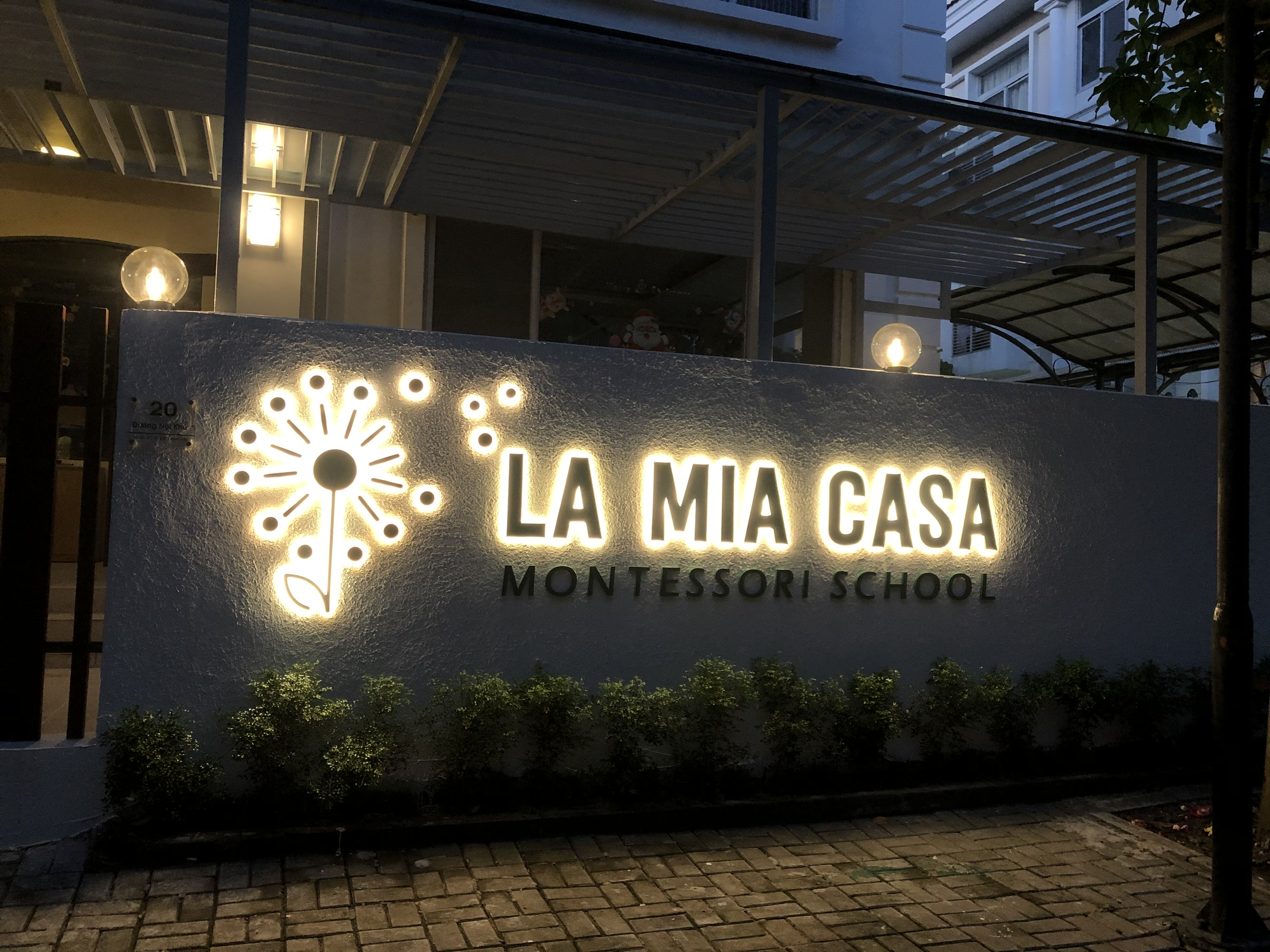 Dự Án Bảng Hiệu Hệ Thống Trường Mầm Non LA MIA CASA