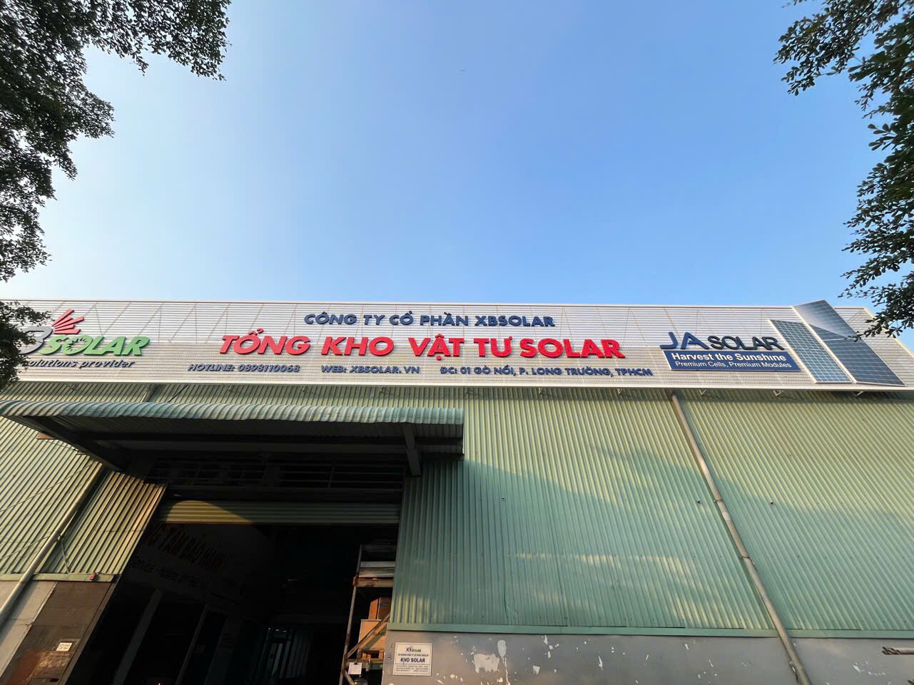 Dự Án Tổng Kho Vật Tư XBSOLAR