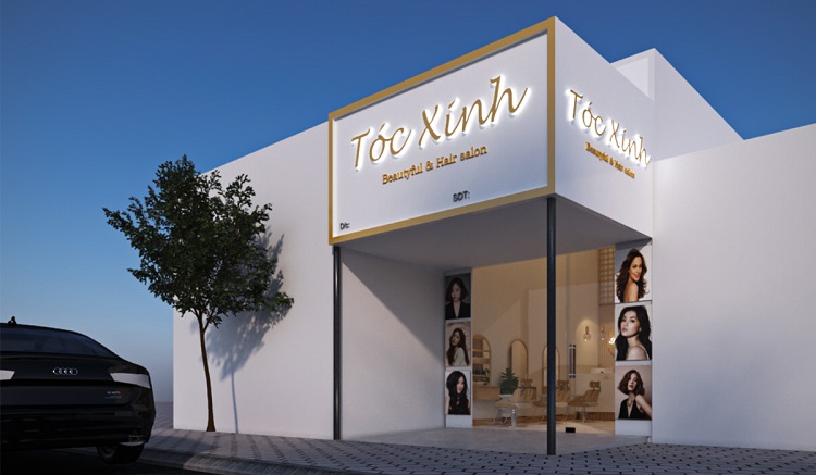 Thiết Kế Biển Quảng Cáo Salon