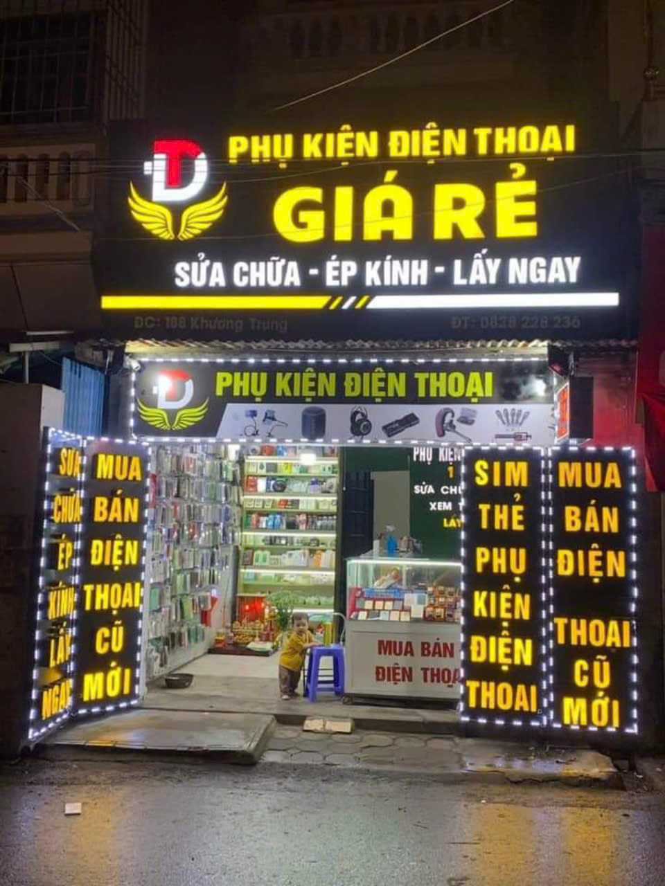 Thi Công Biển Cửa Hàng Điện Thoại