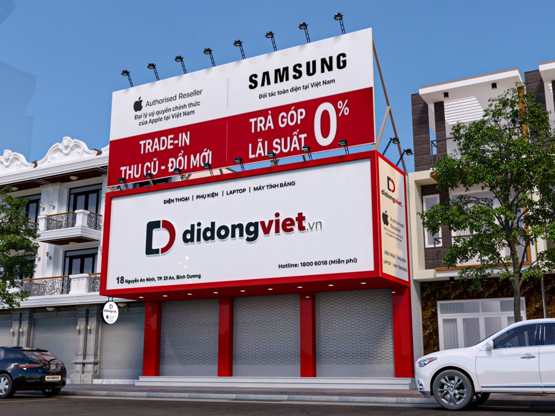 Thi Công Biển Cửa Hàng Điện Thoại