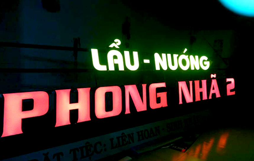 Mẫu Bảng Hiệu Lẩu Nướng Đẹp