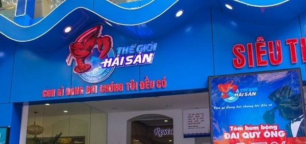 Thiết Kế Bảng Quảng Cáo Hải Sản