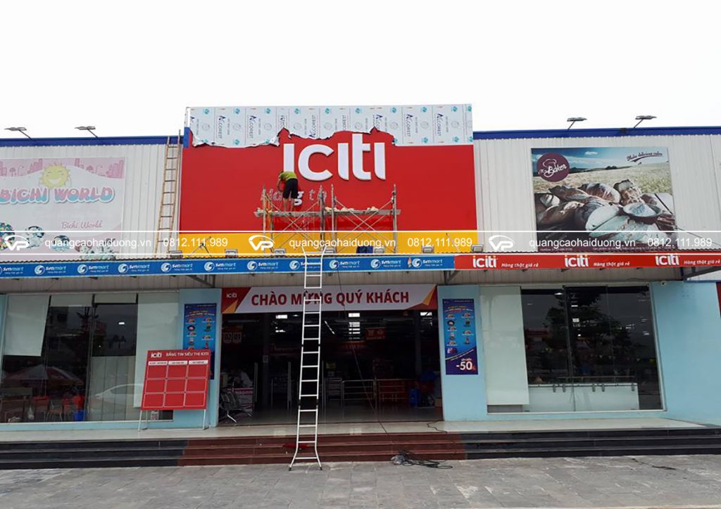 Thi Công Biển Quảng Cáo Siêu Thị Tại TP.HCM