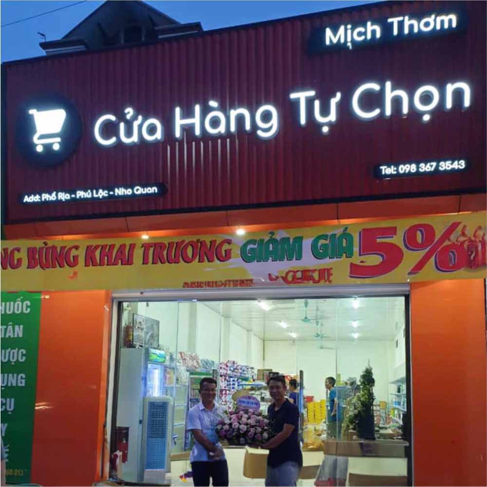 Thiết Kế Biển Quảng Cáo Siêu Thị