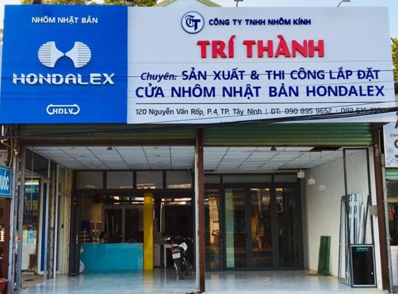 Thi công bảng hiệu nhôm chuyên nghiệp