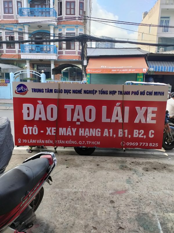 Thi công bảng hiệu nhôm chuyên nghiệp