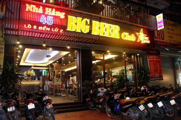 Thiết kế biển quảng cáo quán nhậu