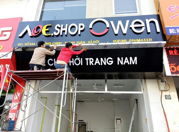 Thi công bảng quảng cáo giá rẻ