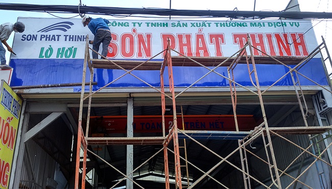 Thi công bảng quảng cáo giá rẻ