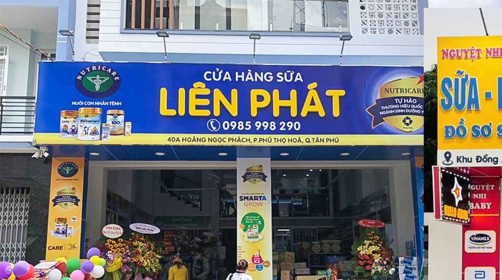 Thiết kế biển cửa hàng