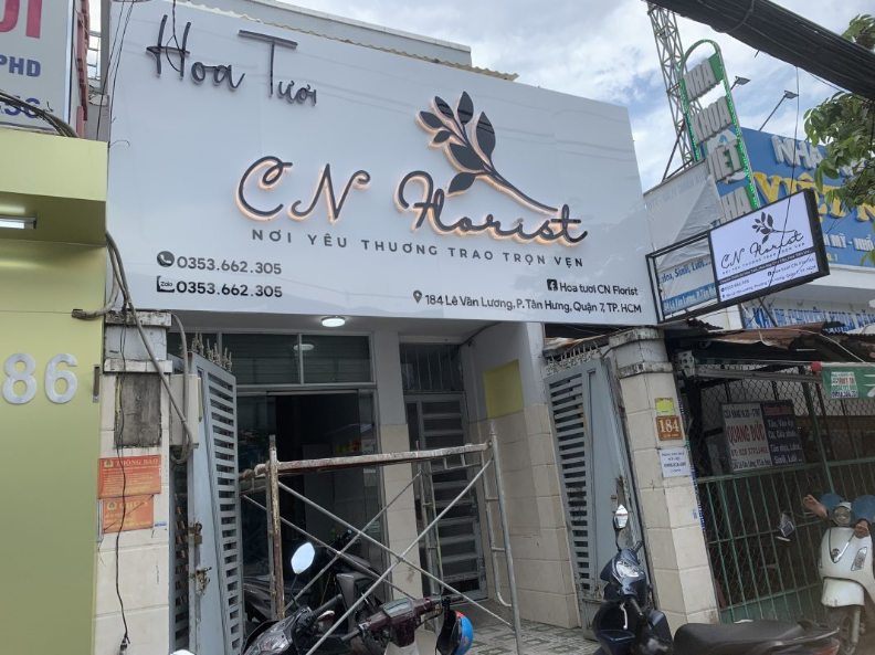 Thiết kế biển cửa hàng