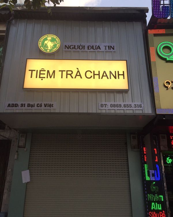 Thiết Kế Biển Quảng Cáo 2 Mặt