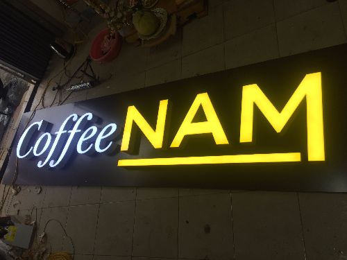 Biển Chữ Nổi Sáng Mặt