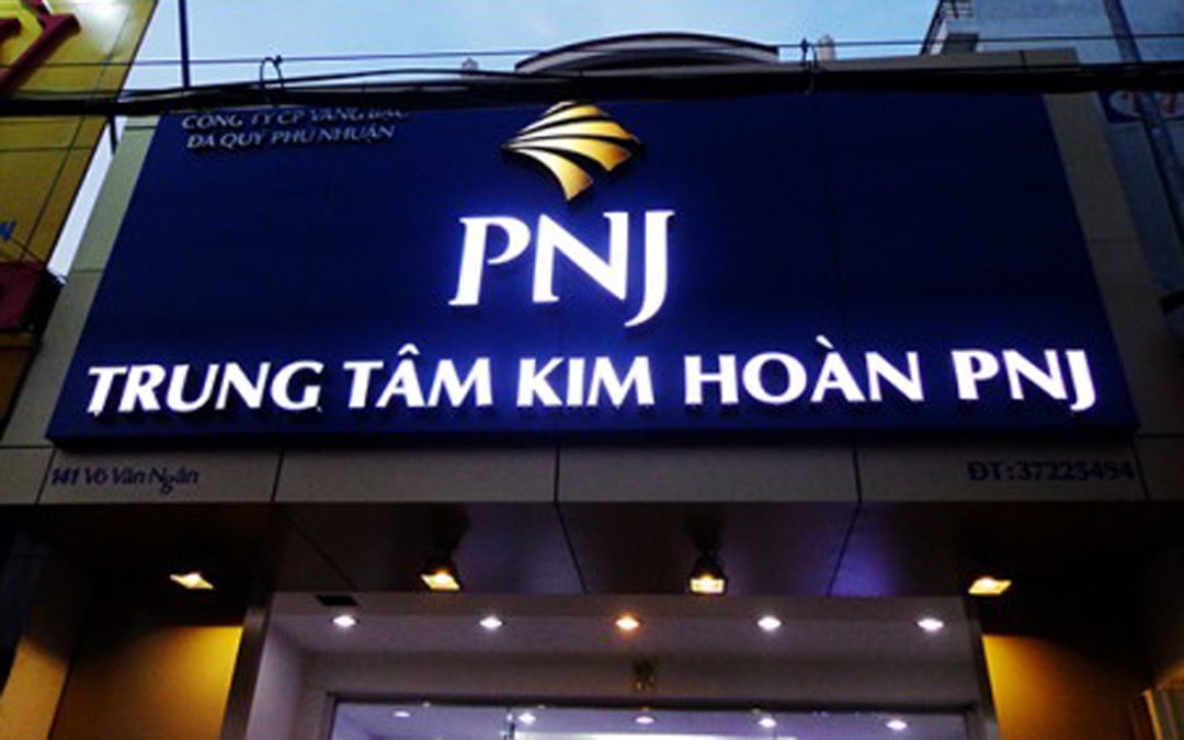 Biển Chữ Nổi Sáng Mặt