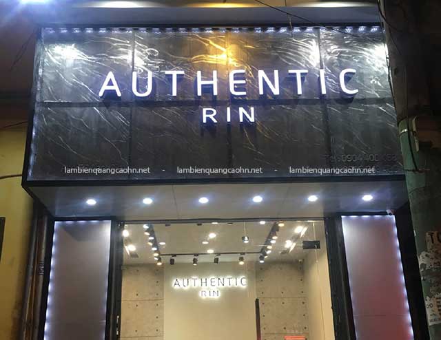Biển Chữ Nổi Sáng Mặt
