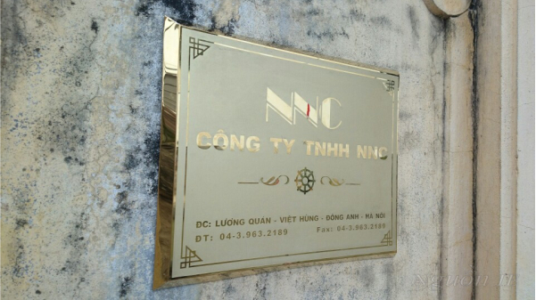 Thiết Kế Biển Công Ty Inox