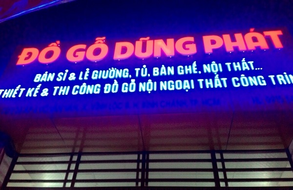 Thiết Kế Biển Quảng Cáo Gỗ
