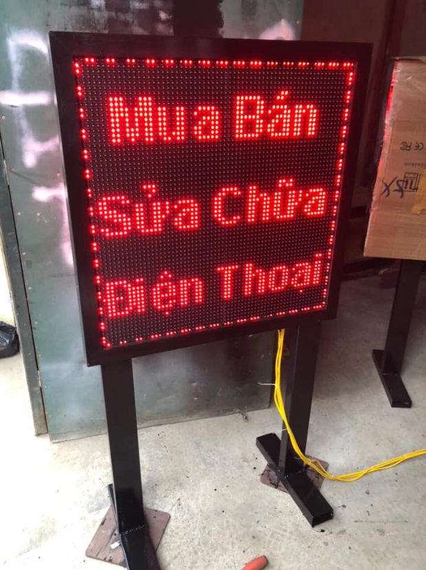 Thi Công Bảng LED Điện Thoại