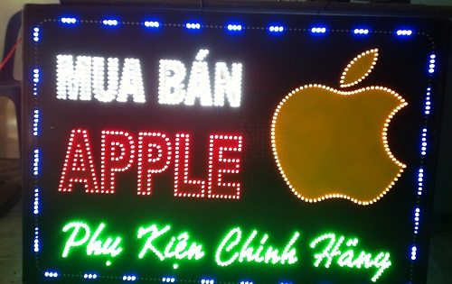 Thi Công Bảng LED Điện Thoại