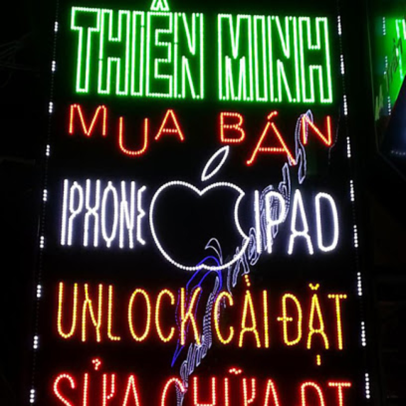 Thiết Kế Bảng LED Điện Thoại