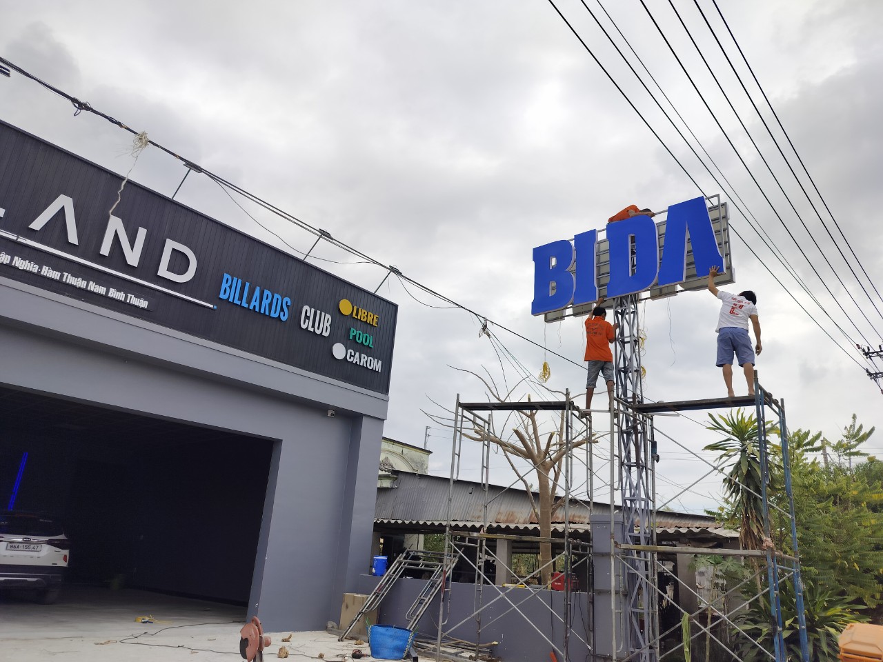 Thi Công Bảng Hiệu Quảng Cáo Bida