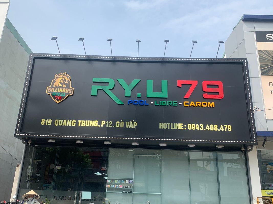 Thiết Kế Bảng Hiệu Quảng Cáo Bida